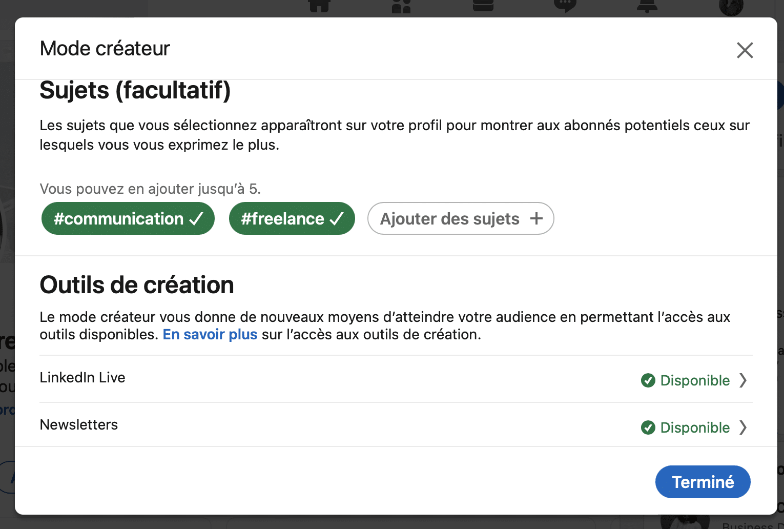 linkedin profil